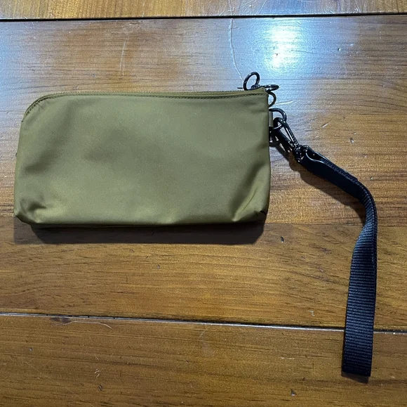 lululemon athletica Camel Brown Double Zip Wallet Wristlet Pouch - Picture 2 of 5